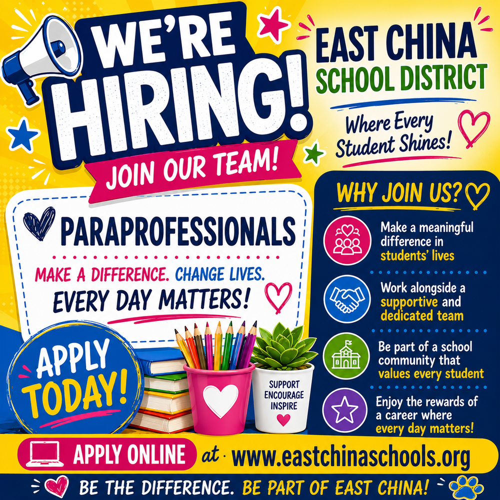 ECSD is Hiring Flyer