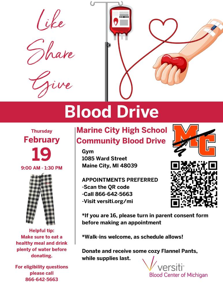 Blood Drive MCHS