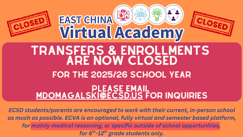 ECVA Transfers = CLOSED