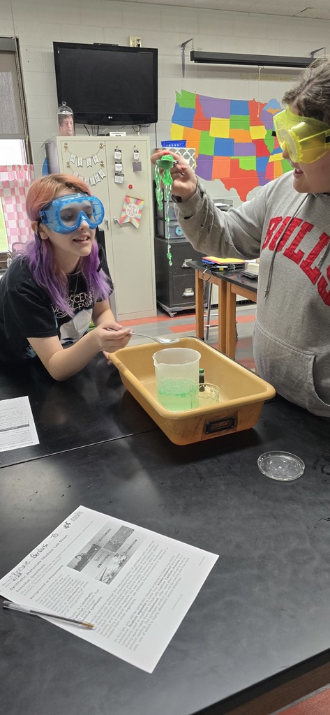 Students working on the lab