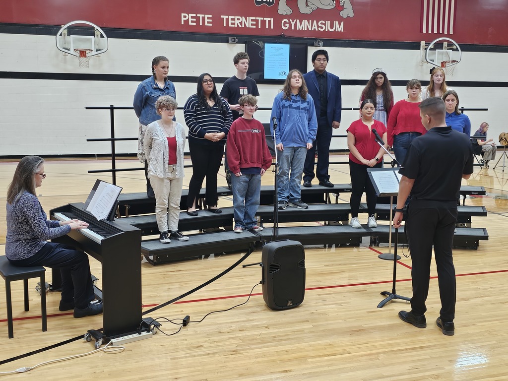 visiting high school choir