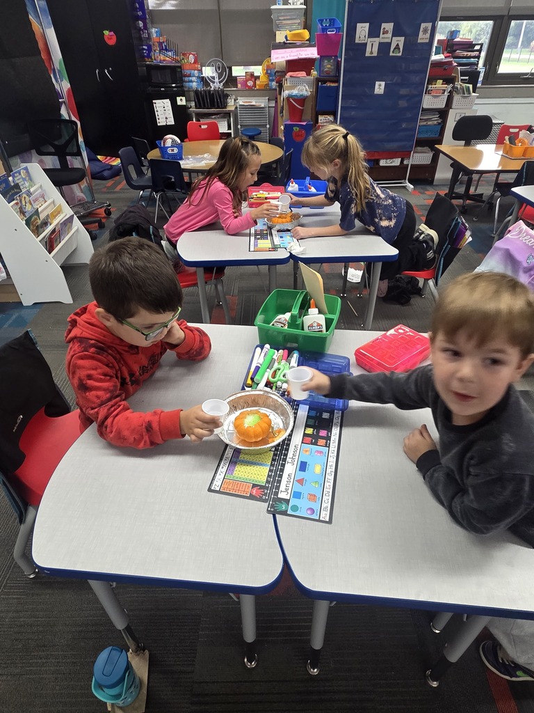 Making the pumpkin bubble