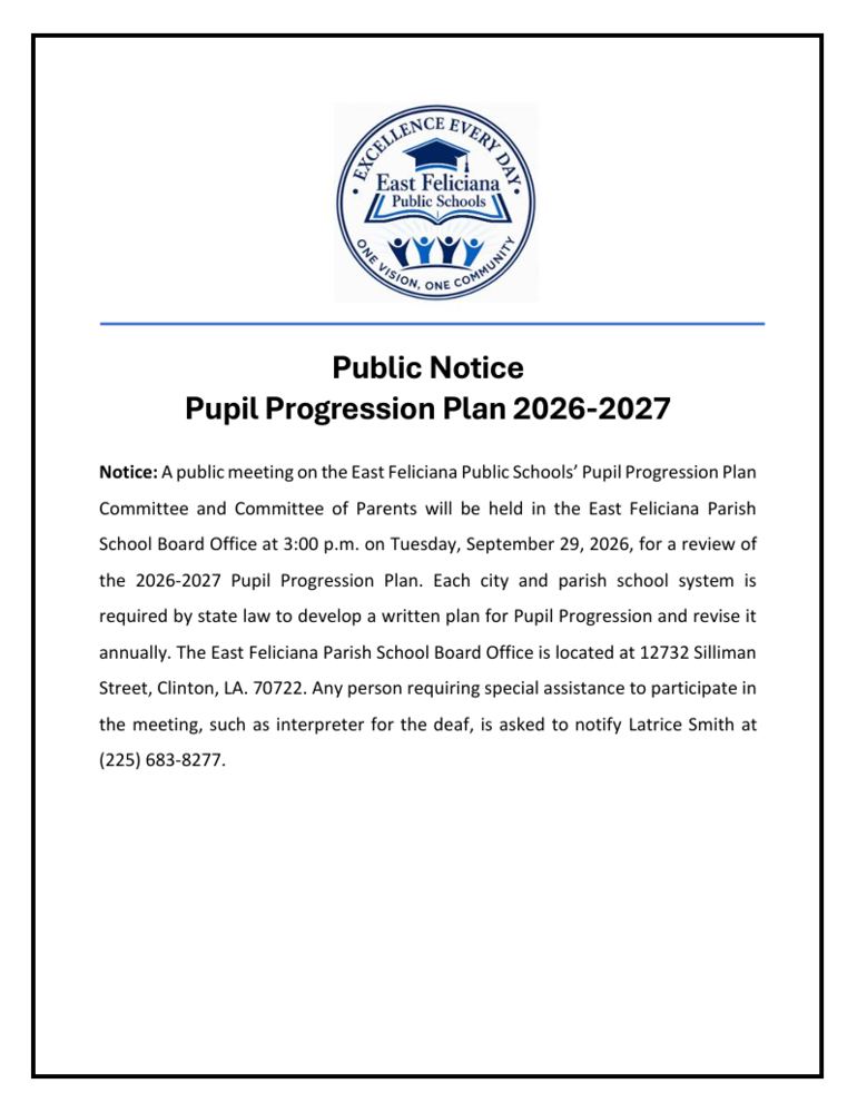 Public Notice