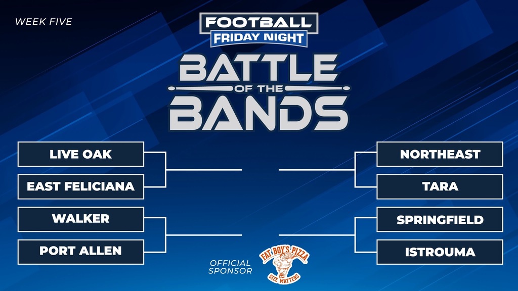 Battle of the Bands Bracket