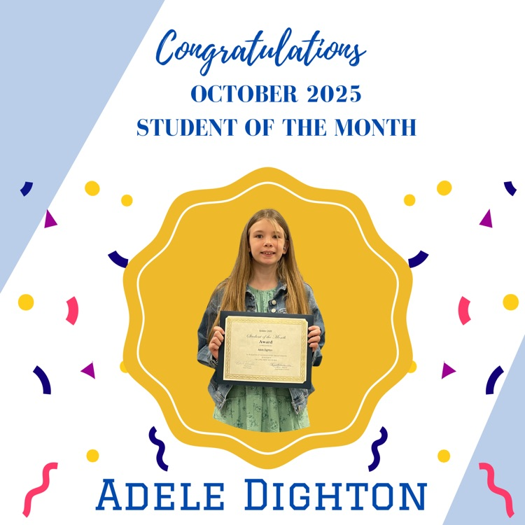 Slaughter Elementary School Student of the Month 