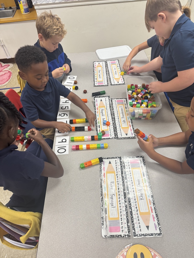 Students at SES making one more.