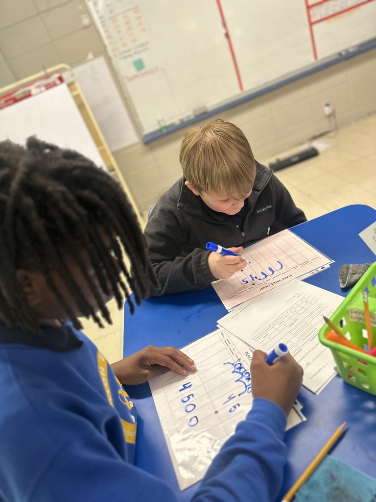 Students at CES doing conversions.