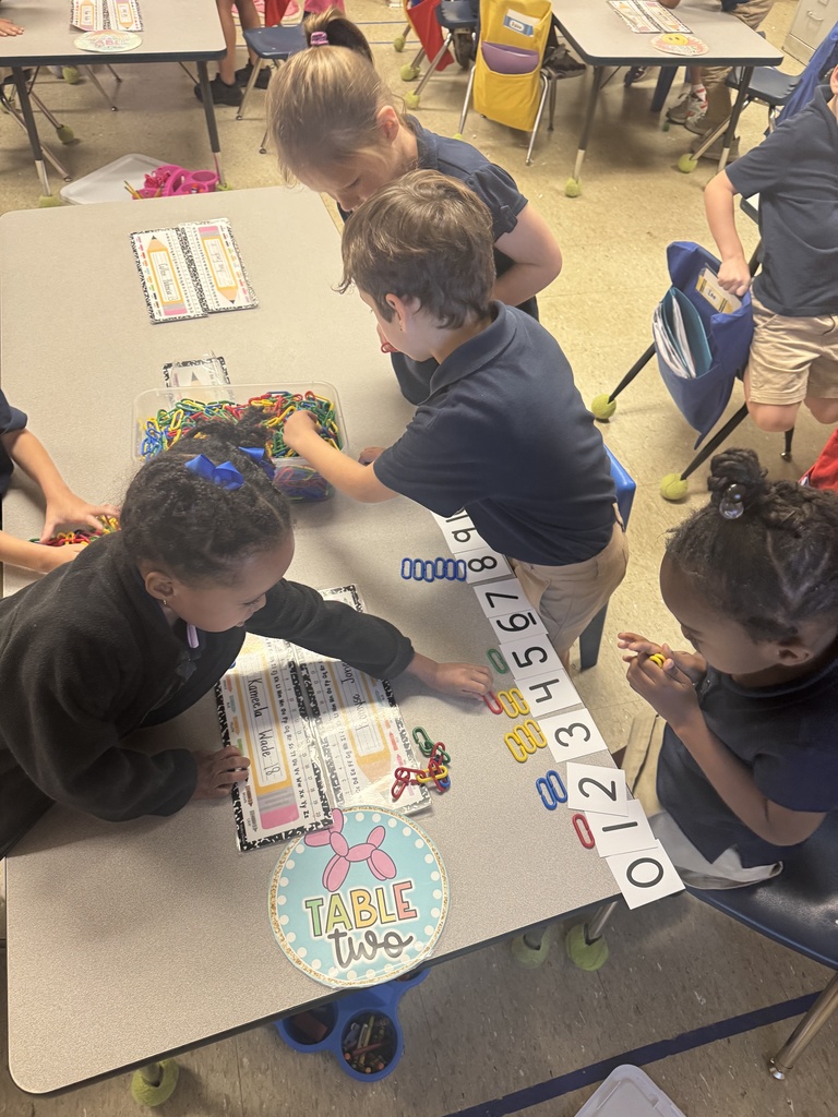 Students at SES making one more.