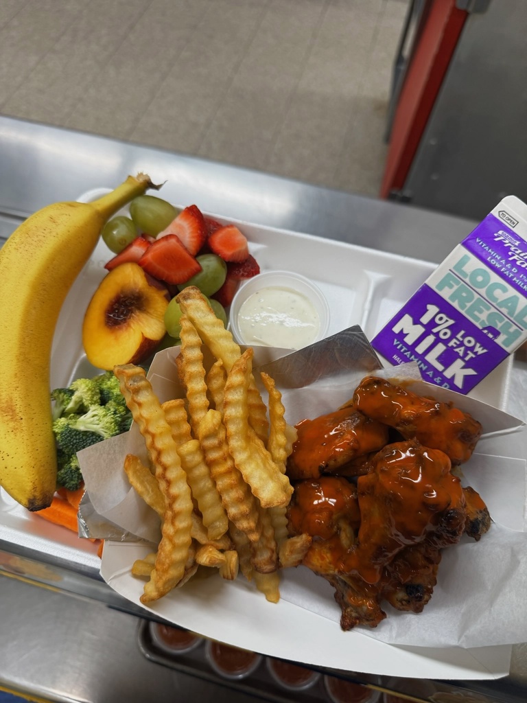 A full plate with some delicious looking wings.