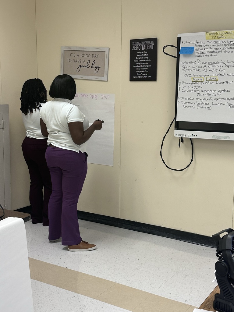 Teachers working together.