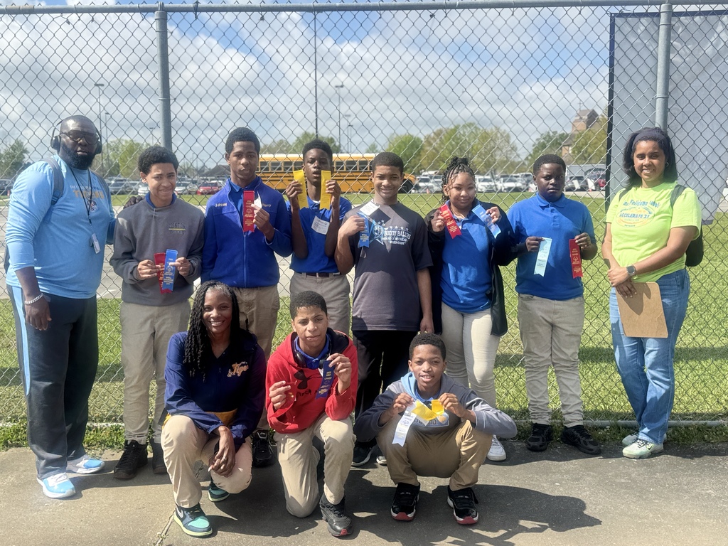 Middle School Special Olympic Athletes