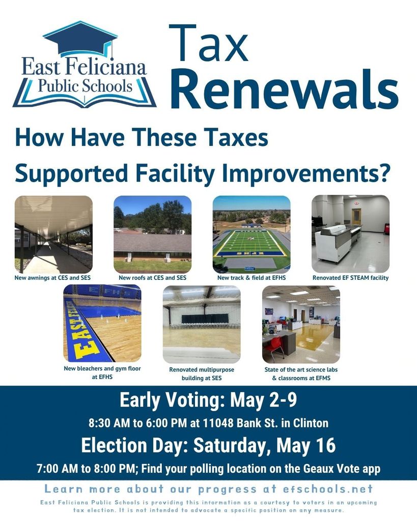 How Have these taxes supported facilities improvements?