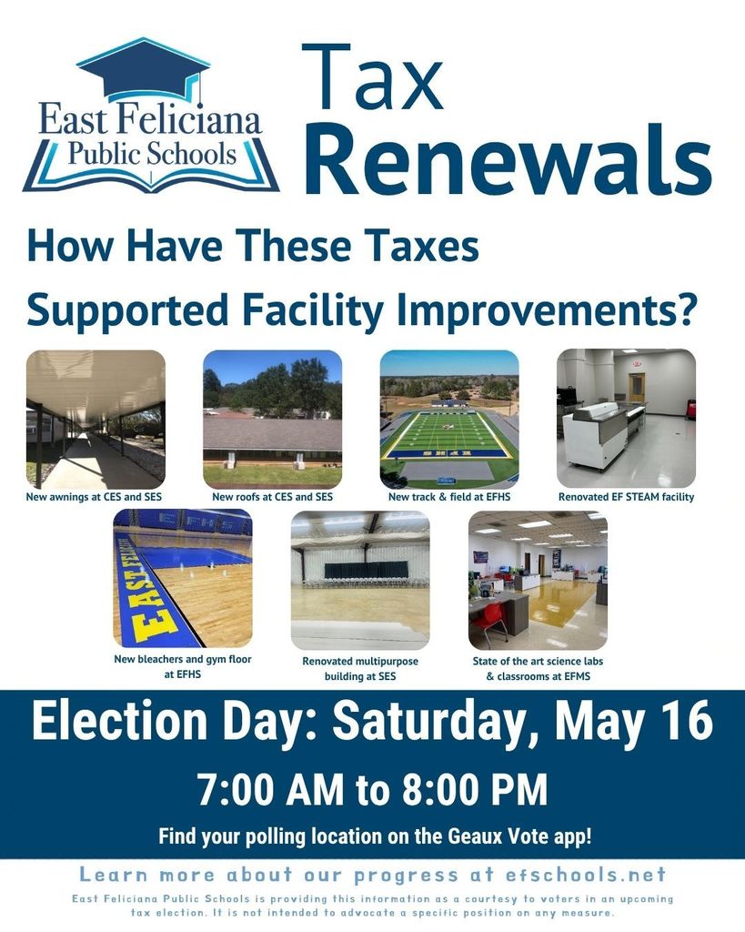 How Have these taxes supported facilities improvements?