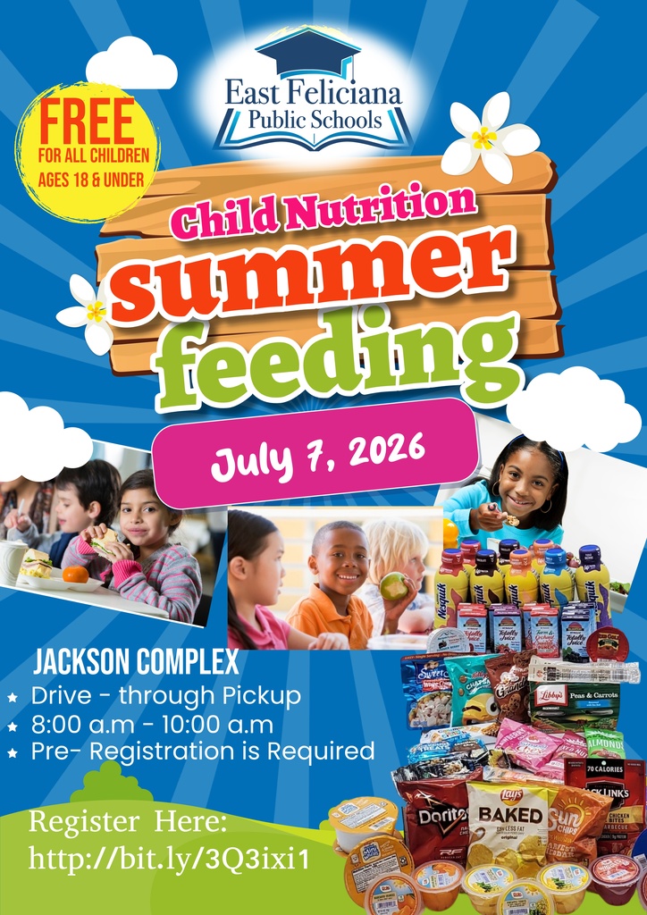 Child Nutrition Summer Feeding Program Flyer