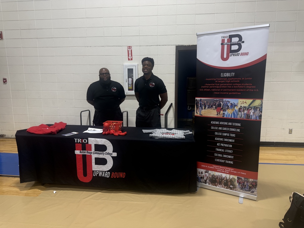 Upward Bound representatives.