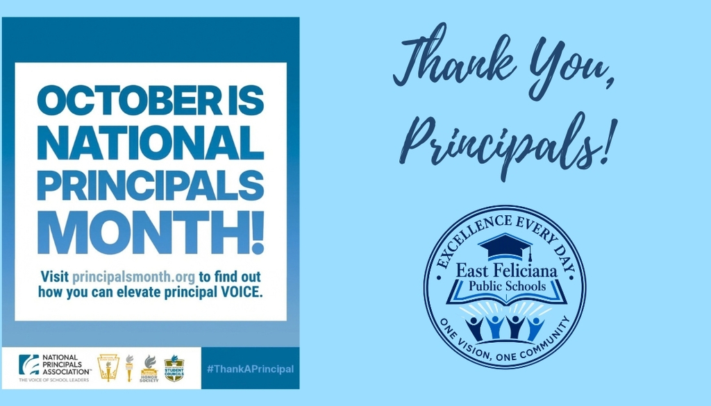 Thank you principals