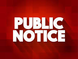 Public Notice for Destroying Records