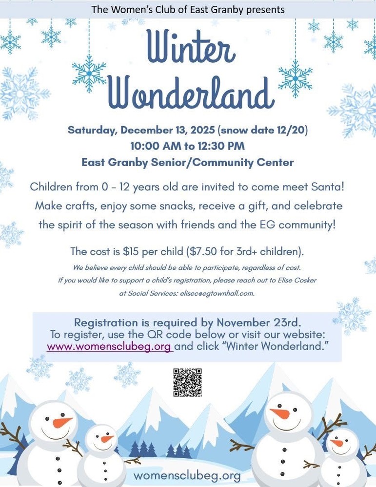 Winter Wonderland Event