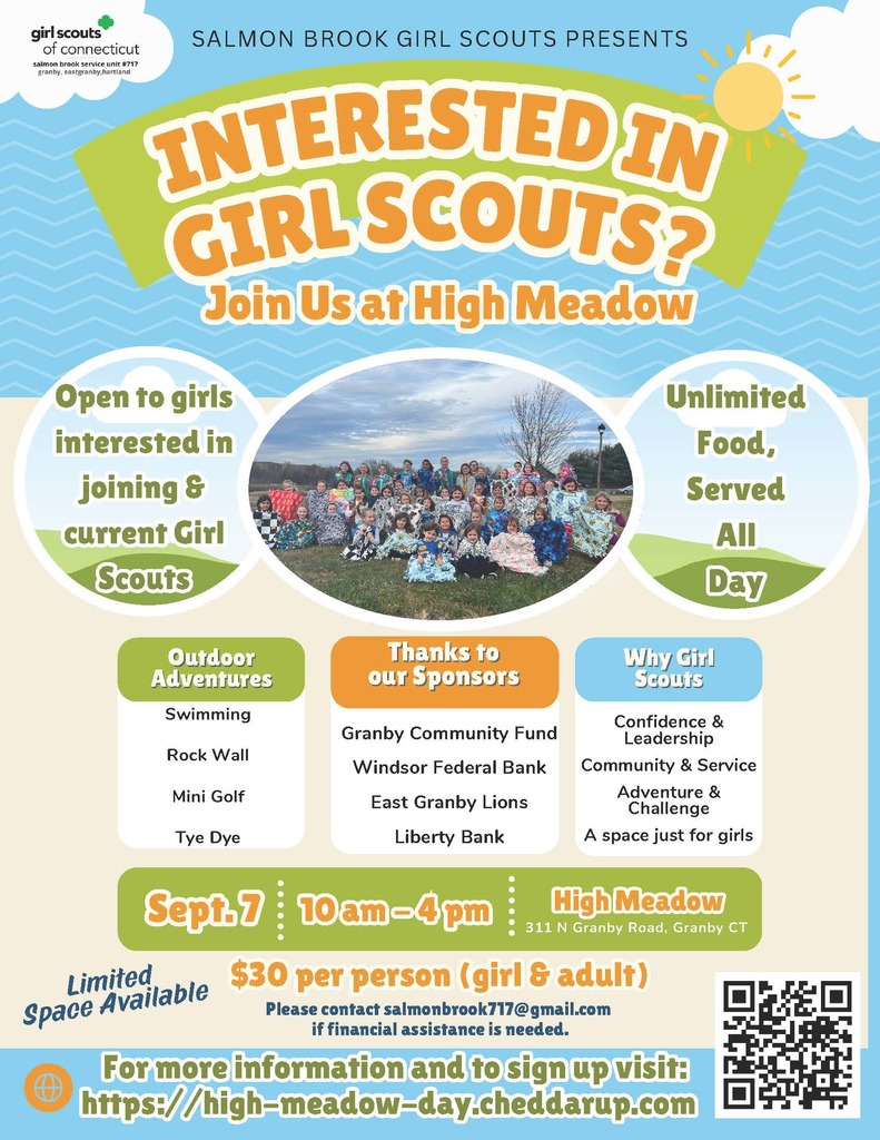 Information on joining the Girl Scouts!