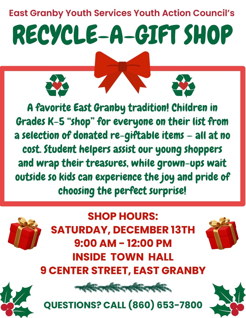 Recycle a Gift Shop 12/13 9am-12pm