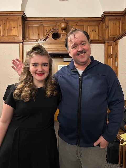 Lily Thompson performed this weekend in Guys and Dolls with the Norwalk Symphony Orchestra at the New Paradigm Theatre!   She had the incredible opportunity to sing alongside a 40-member orchestra, Broadway professionals, and talented local performers - including Mr Brian Ray Norris, the original Mr. Krabs from the Broadway musical and Nickelodeon’s SpongeBob!  NIce job Lily! 