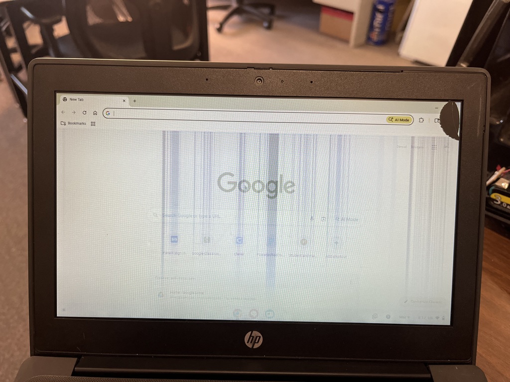 Cracked Thumb at Top Right