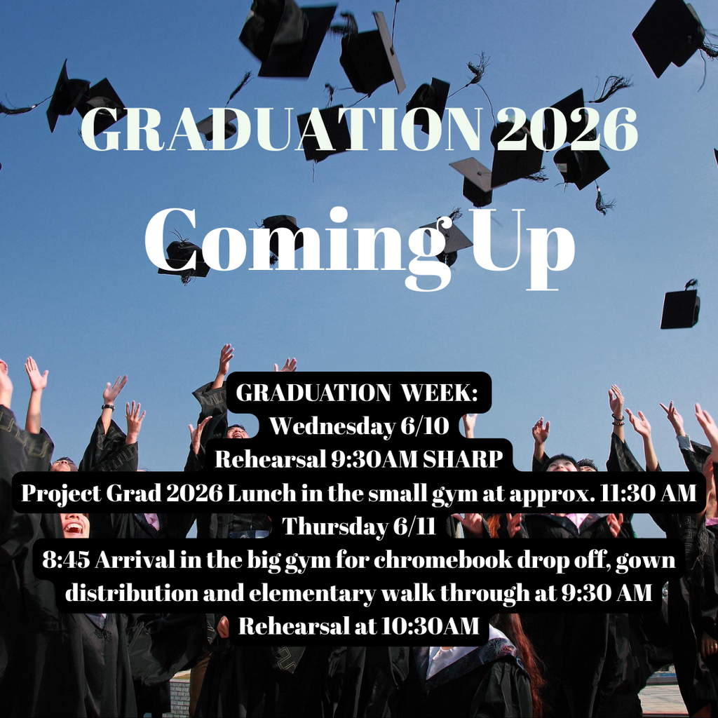 Graduation 2026 Week Details