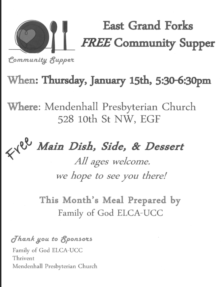 Free Community Supper