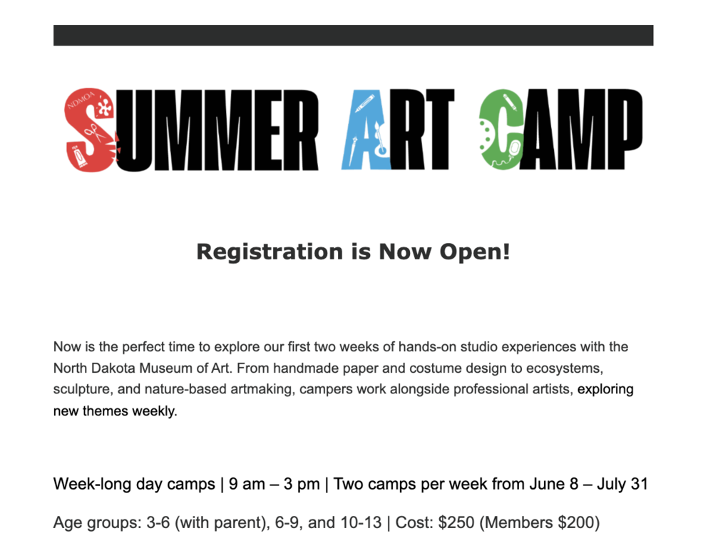 Summer Art Camp