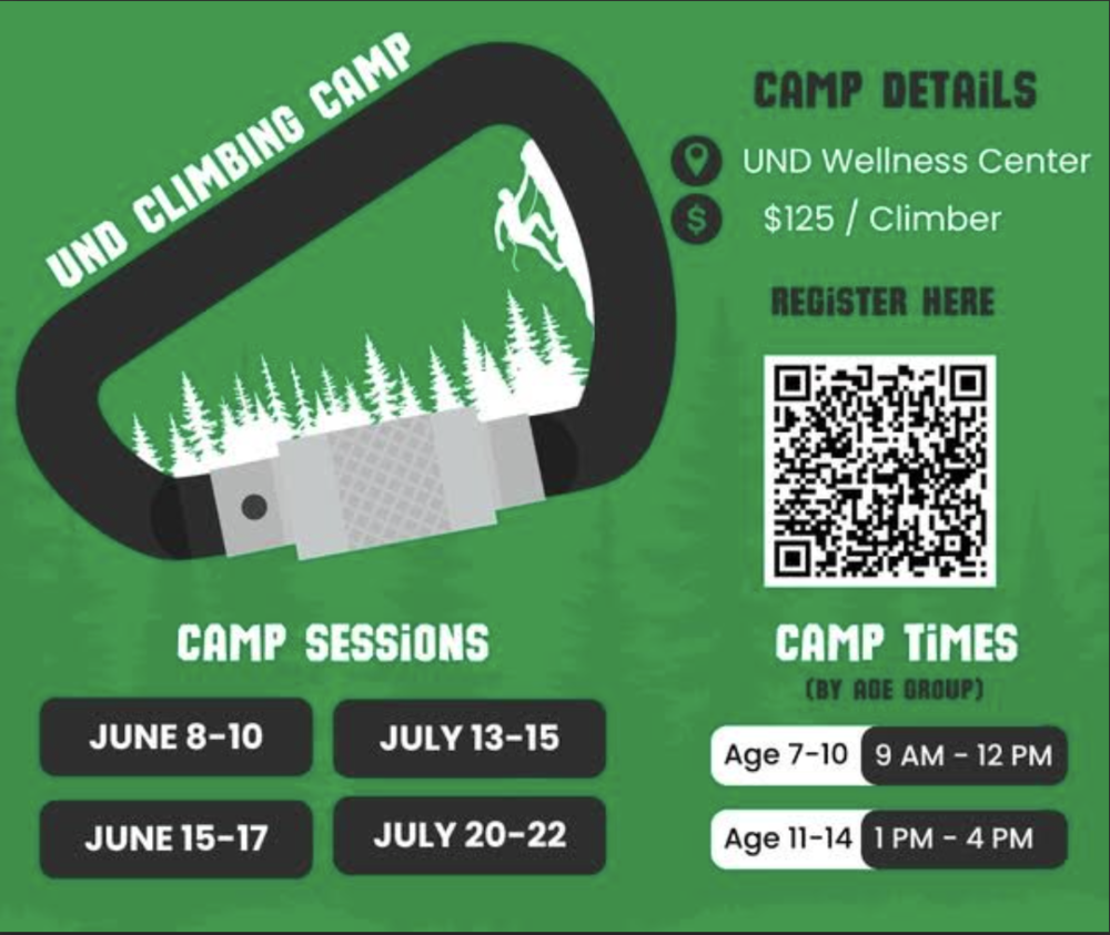 UND Climbing Camp