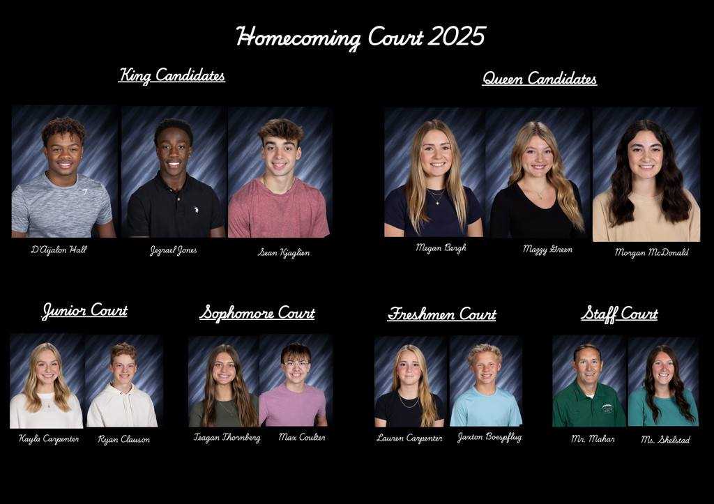 2025 Homecoming Court