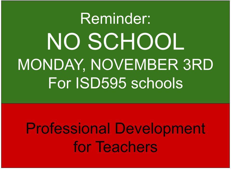 No School-Nov