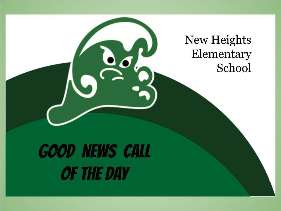 Good News Call of the Day