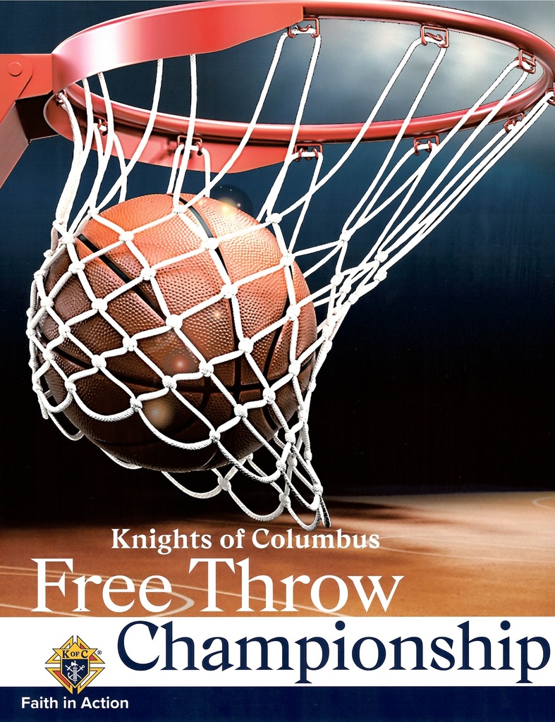 Free Throw Contest Flyer