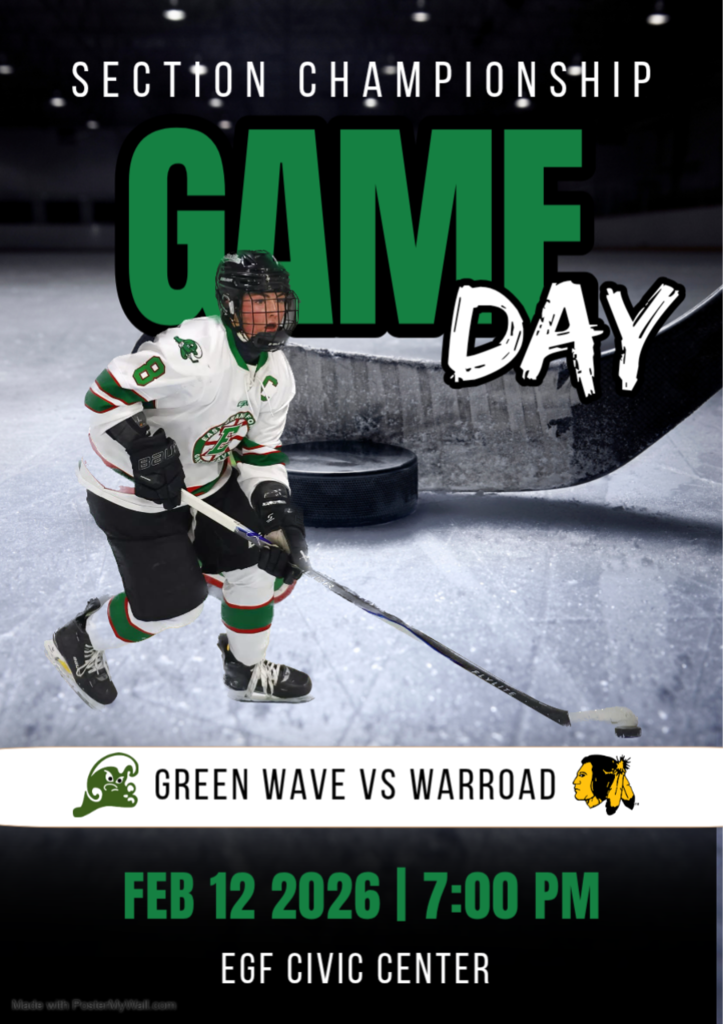 Green wave girls hockey section championship