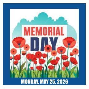 Memorial Day 2026