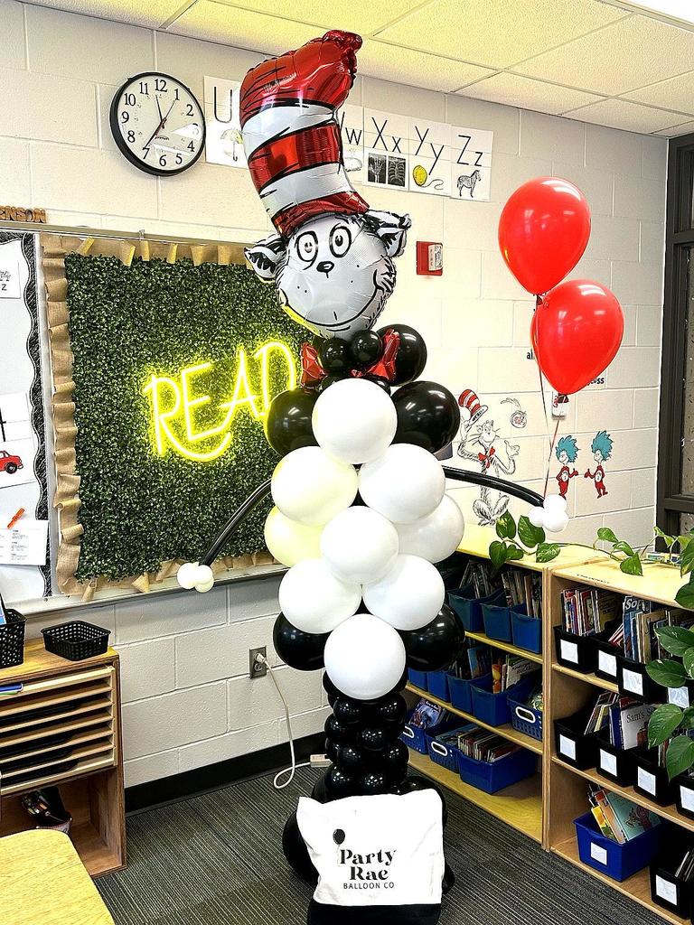 Dr. Seuss balloons