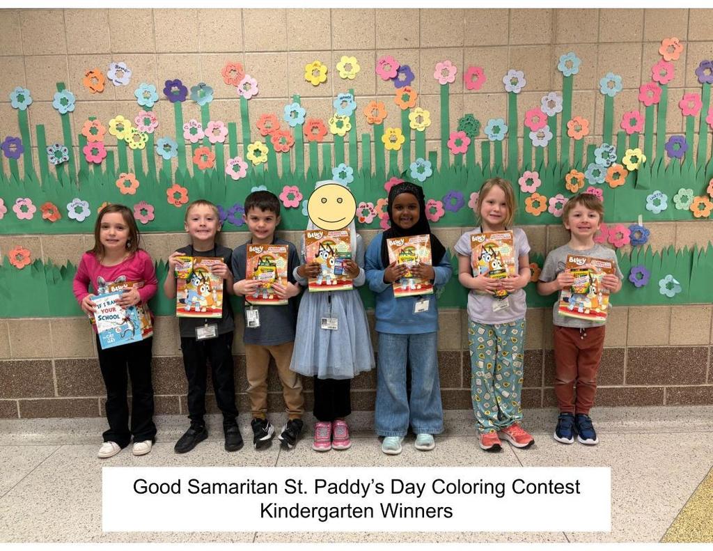Good Sam Color Contest Winners for Kindergarten