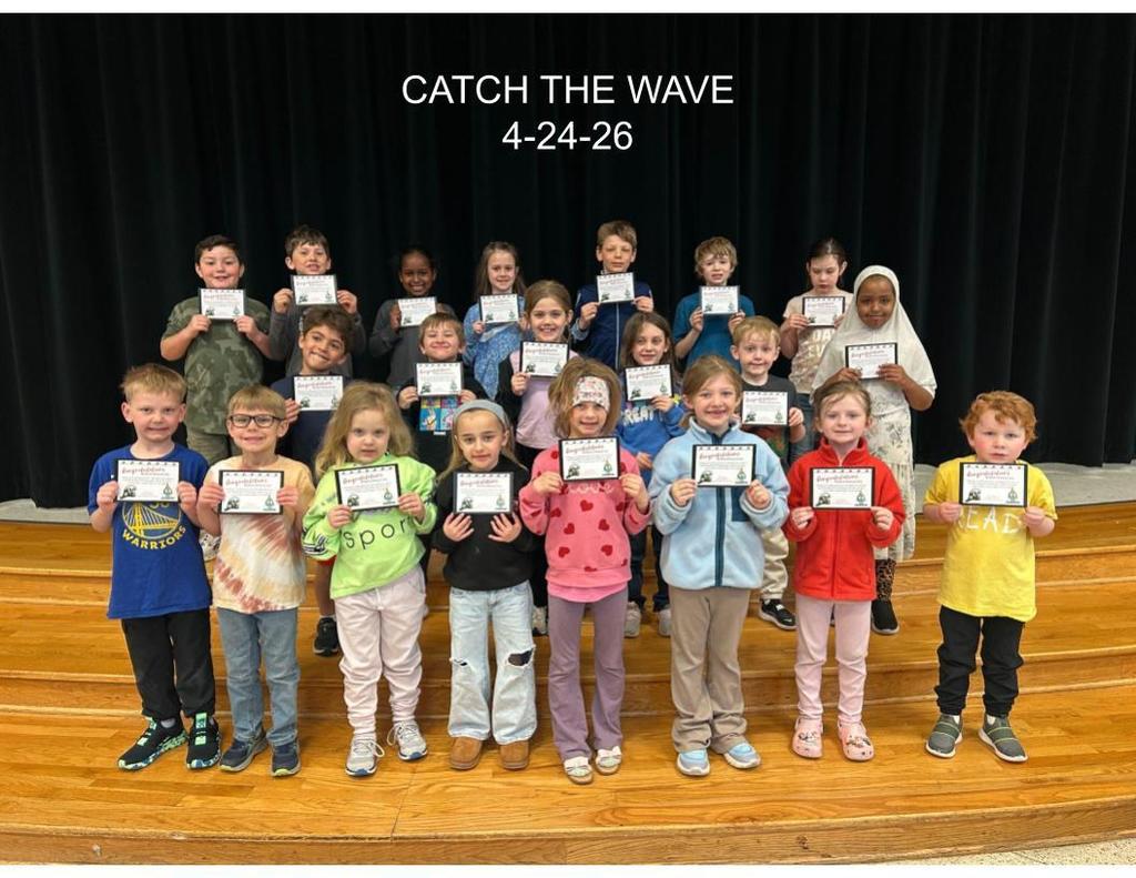 Winners for Catch the Wave