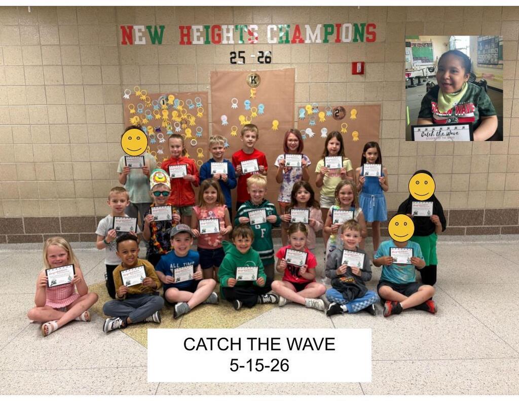Winners for Catch the Wave