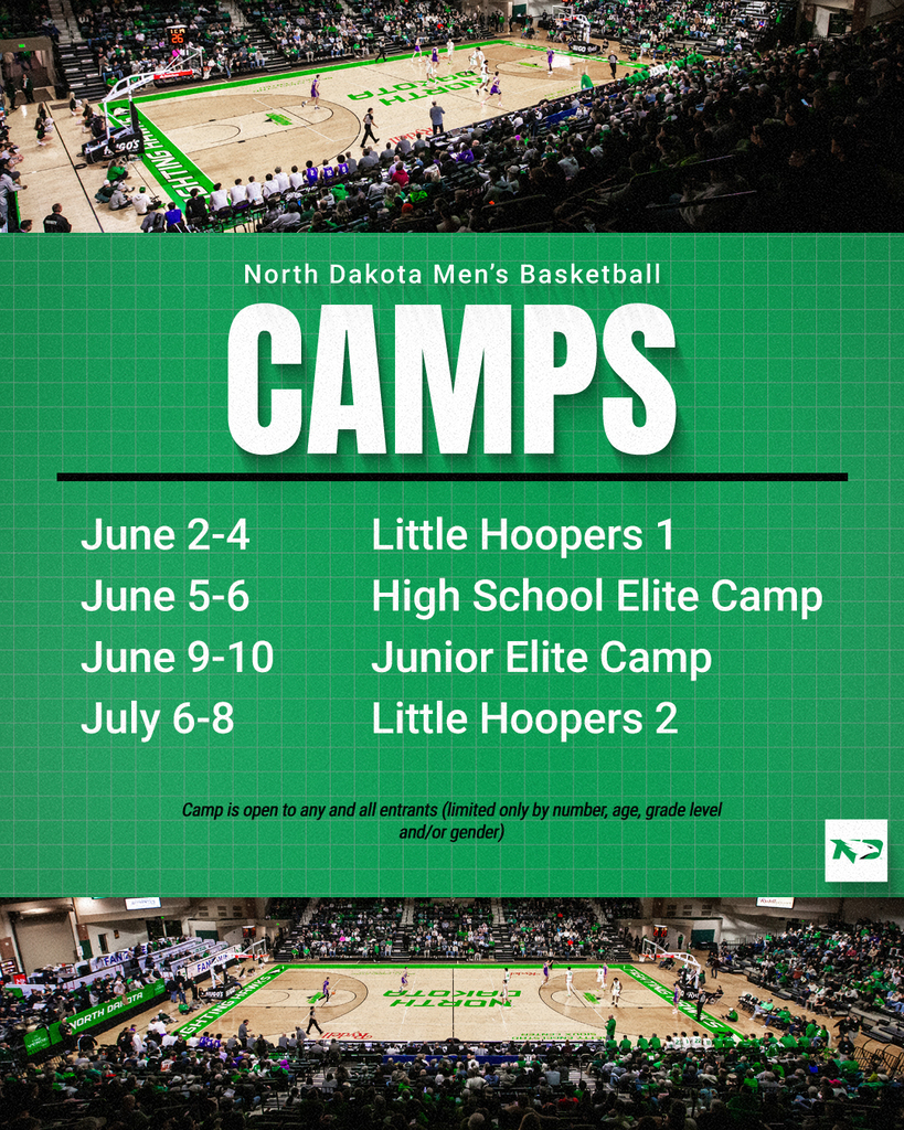 North Dakota Men's Basketball Camps