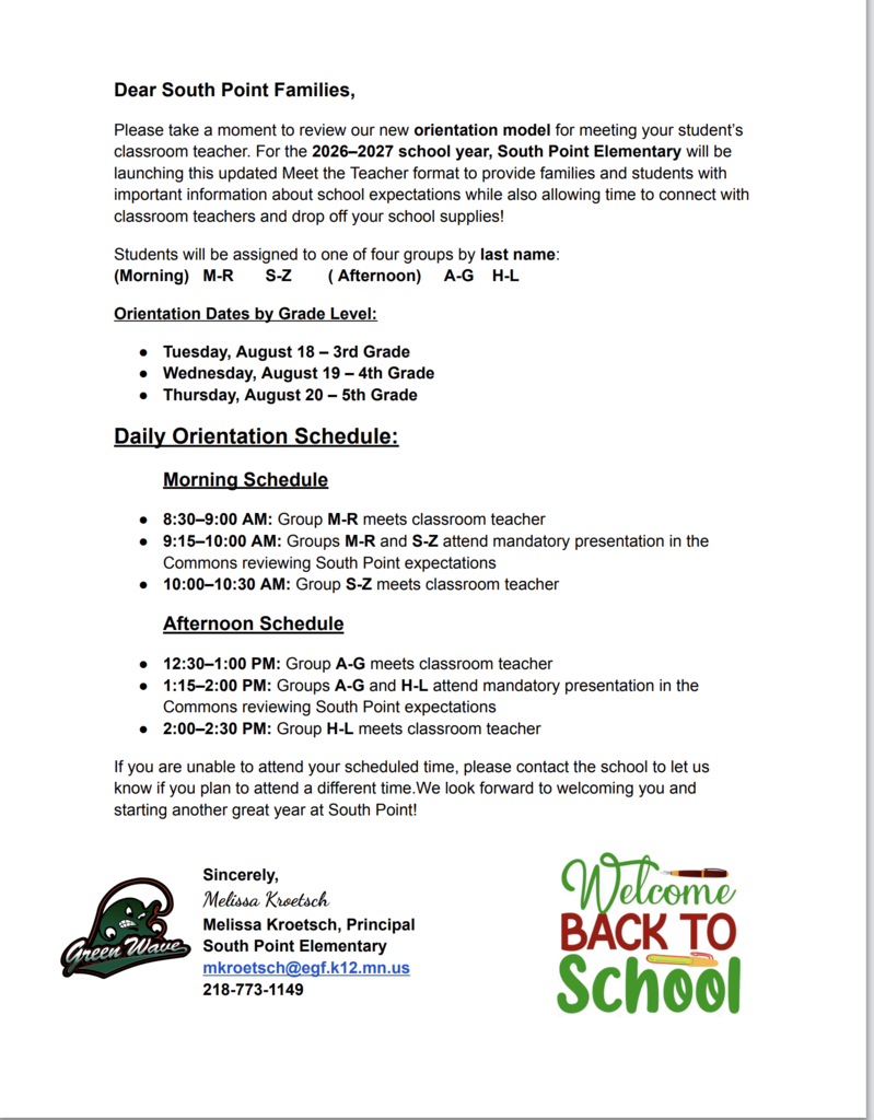 Orientation Letter 26-27