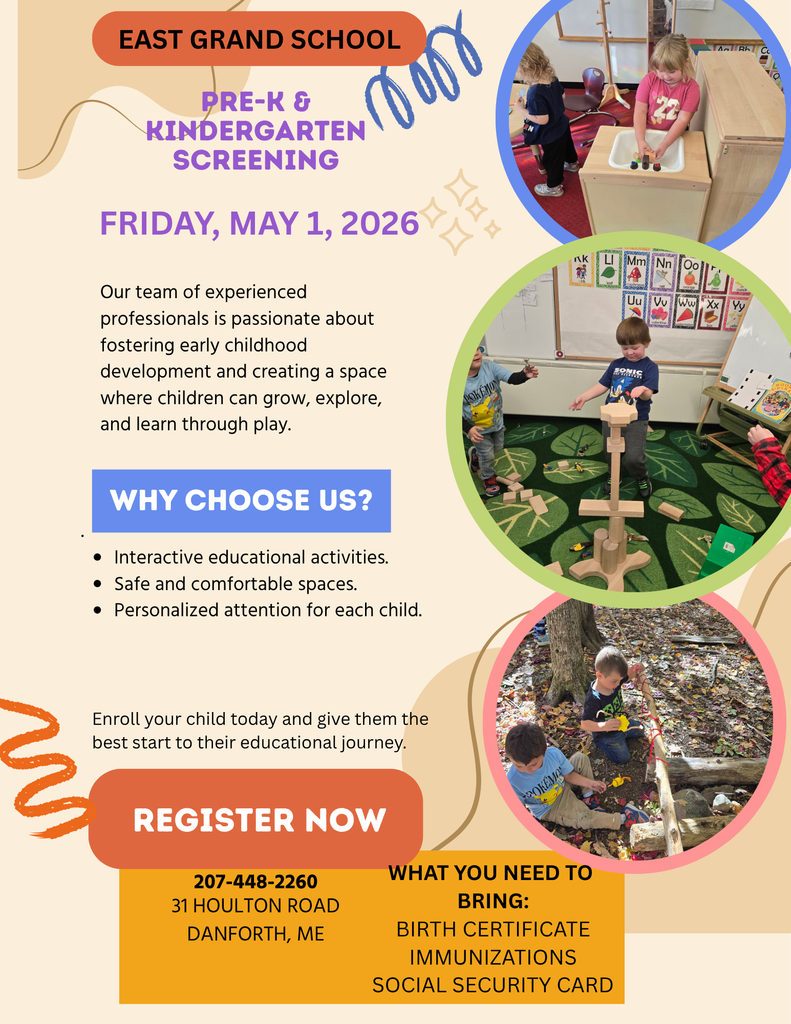 Pre-K & Kindergarten Screening