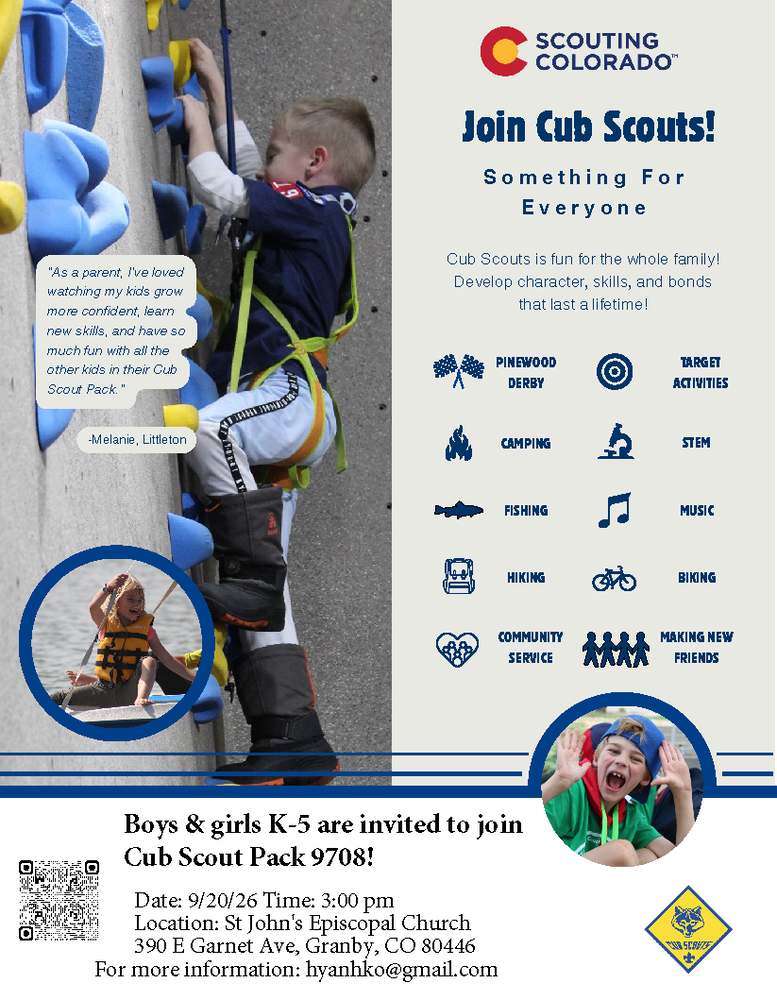 Join Cub Scouts