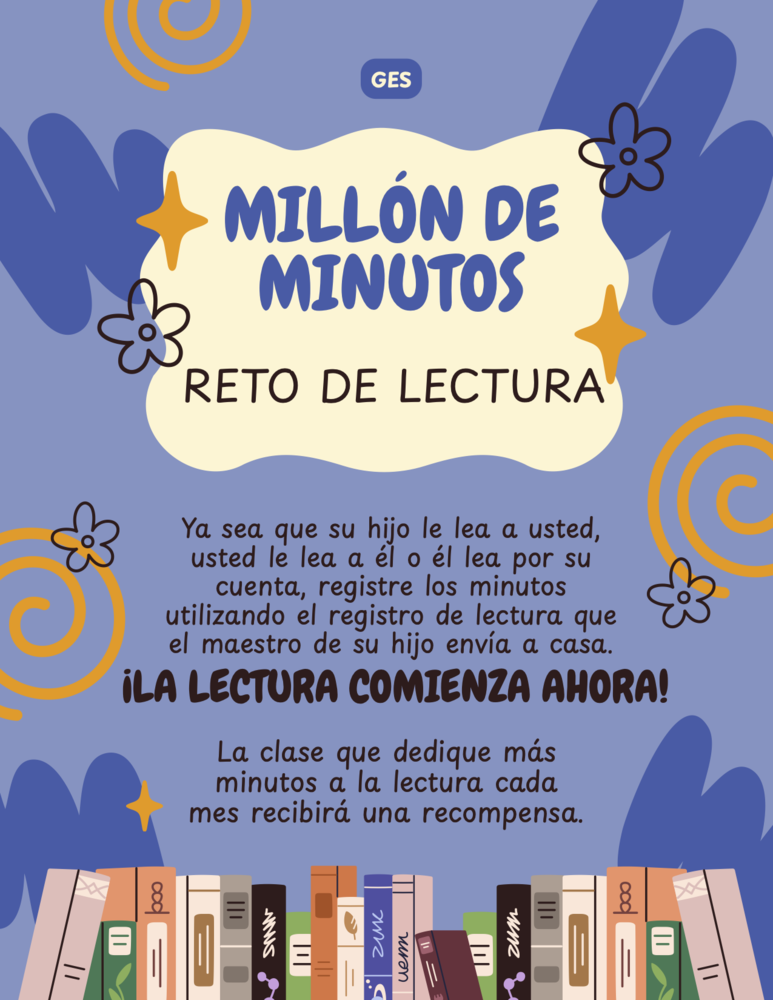 Desafío de Lectura de un Millón de Minutos de GES
