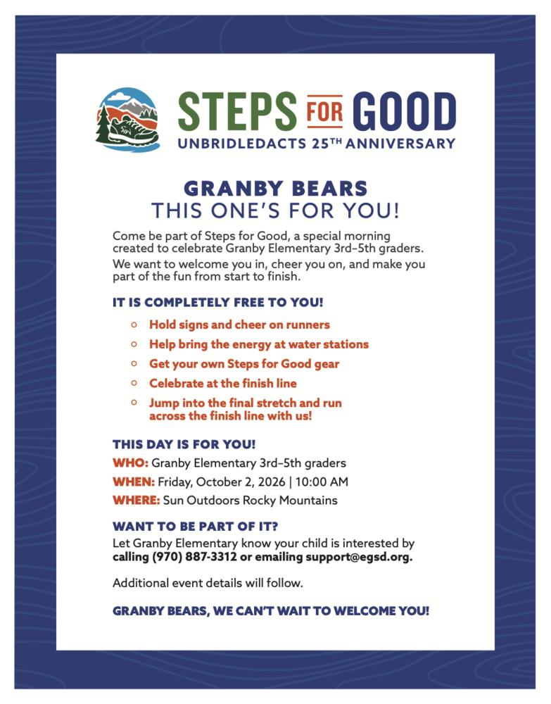 GES Steps for Good Event