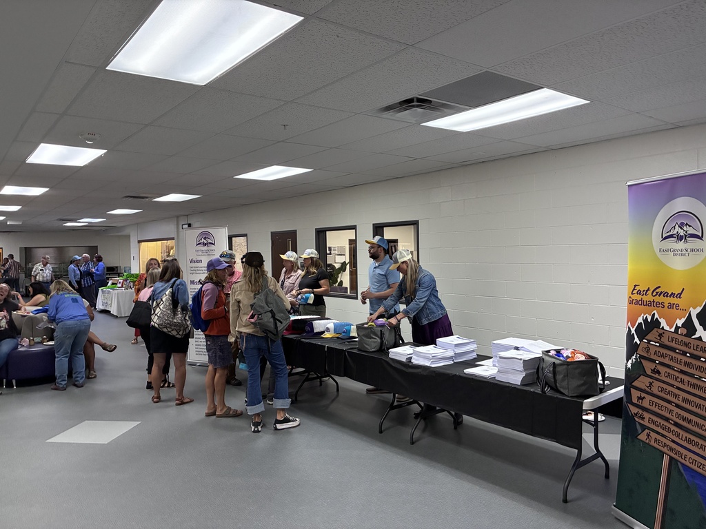 teachers picking up back to school items