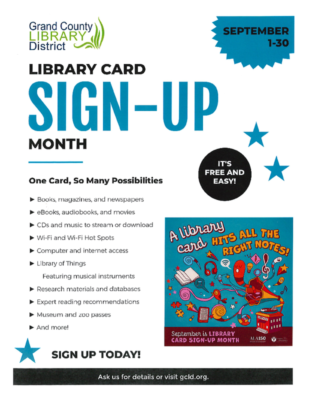 GC Library Fliers