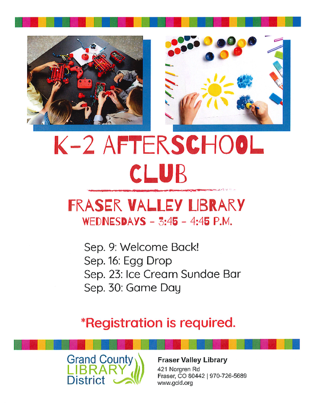 GC Library Fliers