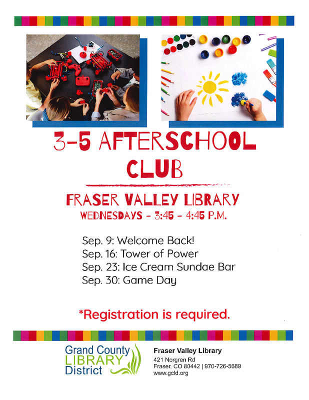 GC Library Fliers